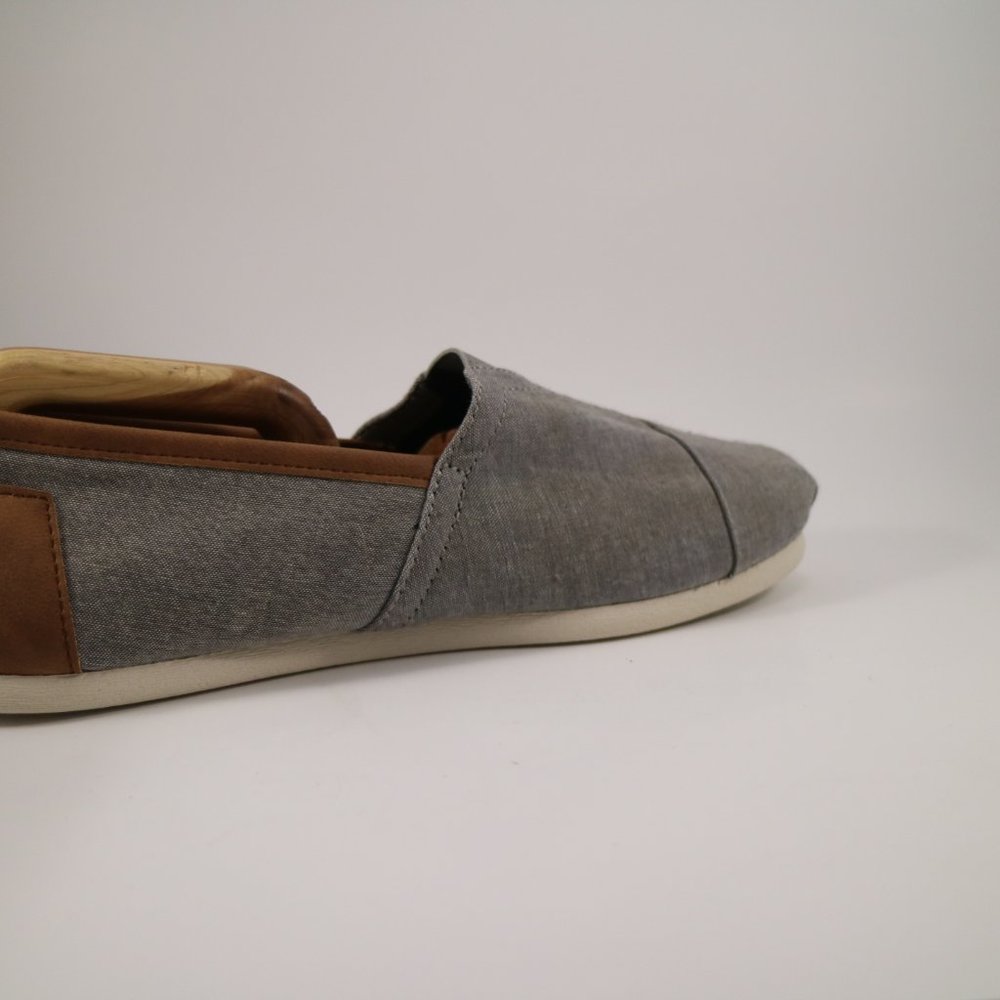 Tom's Frost Grey Chambray Men's Classics - Picture 5 of 8